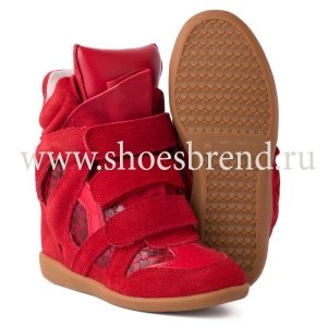 Isabel Marant Sneakers Snake Red