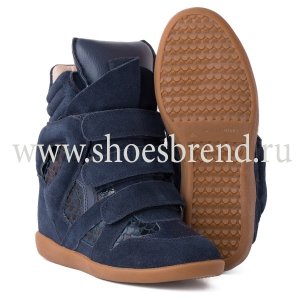 Isabel Marant Sneakers Snake Blue