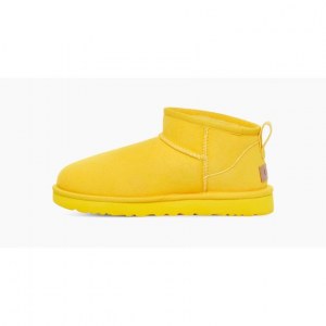 UGG CLASSIC ULTRA MINI CANARY