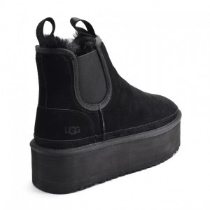 UGG CHELSEA PLATFORM BLACK