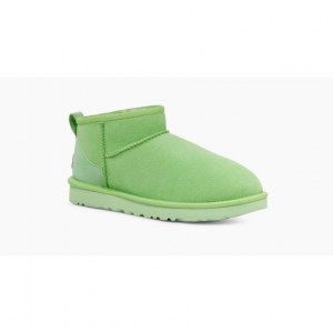 UGG CLASSIC ULTRA MINI PARAKEET GREEN