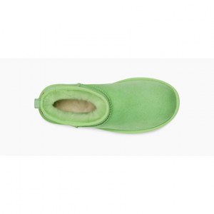 UGG CLASSIC ULTRA MINI PARAKEET GREEN