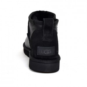 UGG CLASSIC ULTRA MINI METALLIC BLACK