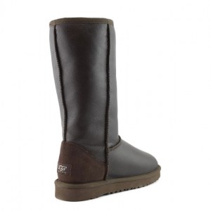 UGG CLASSIC TALL METALLIC CHOCOLATE