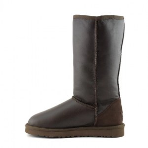 UGG CLASSIC TALL METALLIC CHOCOLATE