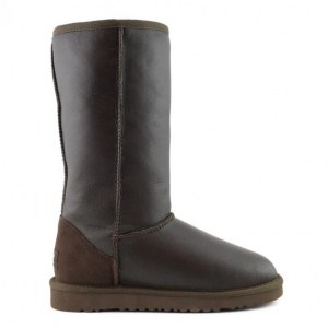 UGG CLASSIC TALL METALLIC CHOCOLATE