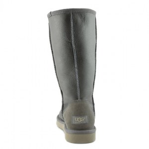 UGG CLASSIC TALL METALLIC GREY