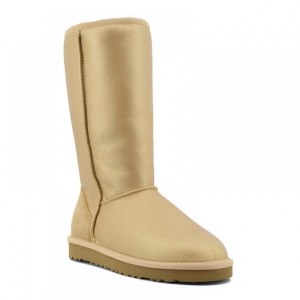 UGG CLASSIC TALL METALLIC SAND