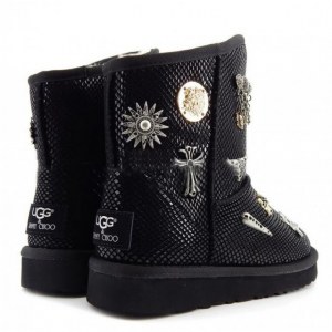 UGG JIMMY CHOO MULTISIGN - BLACK