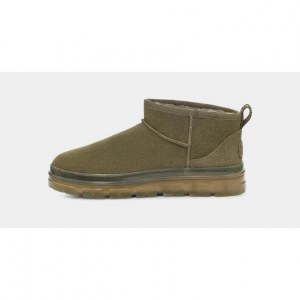 UGG CLASSIC ULTRA MINI CLEAR BURNT OLIVE