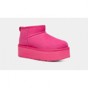 UGG CLASSIC ULTRA MINI PLATFORM TAFFY PINK