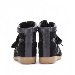 Isabel Marant Sneakers Bobby Black Leather
