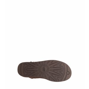 UGG Mini Bailey Button-Chocolate