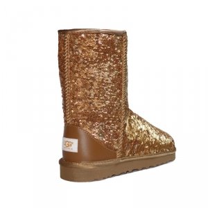 UGG Classic Short Sparkles Brown