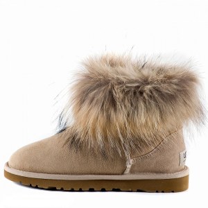 UGG Mini Fox Fur - Sand