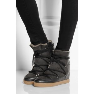 Isabel Marant Nowles Snow Boots Black