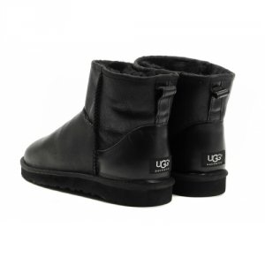 UGG Mens Classic Mini Metallic - Black