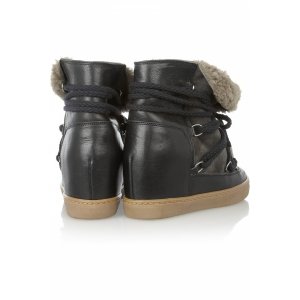 Isabel Marant Nowles Snow Boots Black