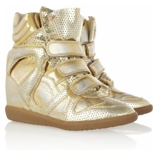 Isabel Marant Sneakers Gold