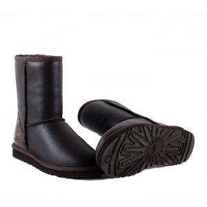 UGG Classic Short Metallic - Chocolate