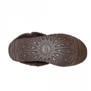 UGG Kids Bailey Button Metallic - Chocolate