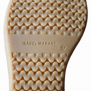 Isabel Marant Sneakers Red Wine Black