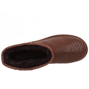 UGG Women Mini Woven - Brown 