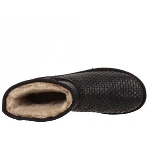 UGG Women Mini Woven - Black