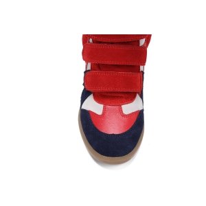 Isabel Marant Sneakers Red White Navy
