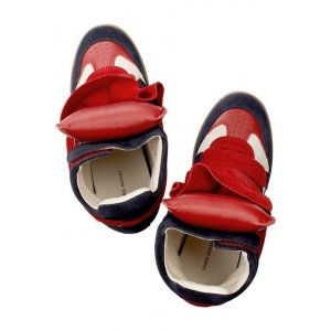 Isabel Marant Sneakers Red White Navy