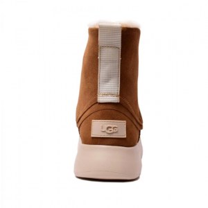 UGG CLASSIC SHORT BOOM BOOTIE CHESTNUT