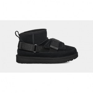 UGG CLASSIC ULTRA MINI HYBRID BLACK