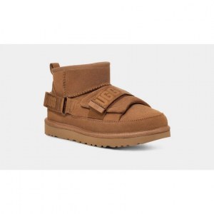 UGG CLASSIC ULTRA MINI HYBRID CHESTNUT