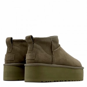 UGG CLASSIC ULTRA MINI PLATFORM CAPPUCCINO