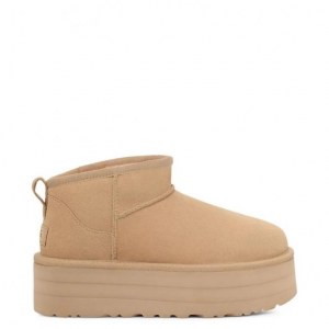 UGG CLASSIC ULTRA MINI PLATFORM DRIFT WOOD