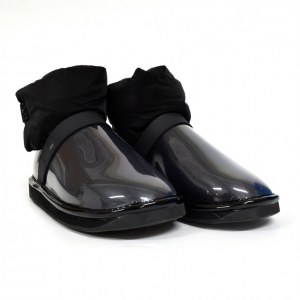 UGG CLEAR QUILTY BOOTS BLACK