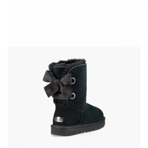 UGG CUSTOMIZABLE BAILEY BOW BLACK