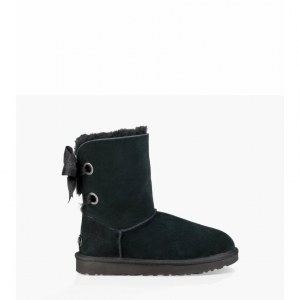 UGG CUSTOMIZABLE BAILEY BOW BLACK