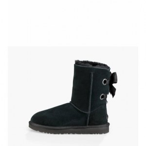 UGG CUSTOMIZABLE BAILEY BOW BLACK