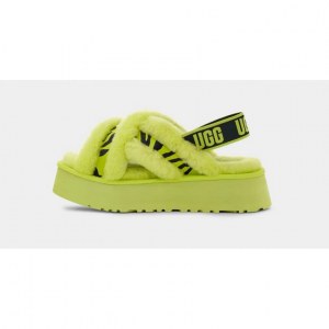 UGG DISCO COLOR SLIDE KEY LIME