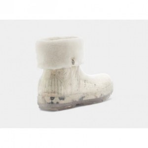 UGG DRIZLITA CLEAR BOOT WHITE