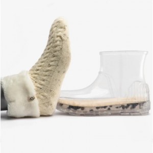 UGG DRIZLITA CLEAR BOOT WHITE