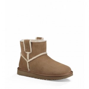 UGG MINI SPILL SEAM BOOT CHESTNUT