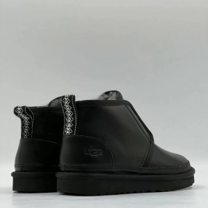 UGG NEUMEL FLEX LEATHER BLACK