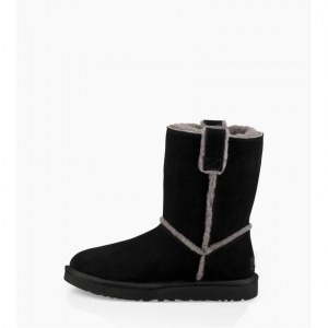 UGG SPILL SEAM BOOTS BLACK