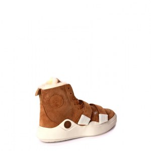 UGG UGG SNEAKERS SIOUX TRAINER CHESTNUT