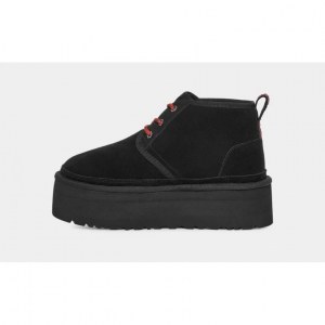 UGG WOMEN`S NEUMEL HERITAGE PLATFORM BLACK