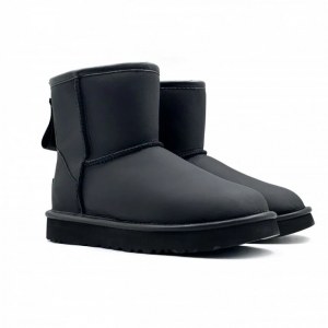 UGG ZIP MINI LOGO BLACK