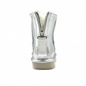 UGG ZIP MINI LOGO SILVER