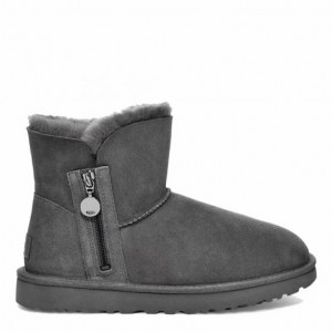 UGG BAILEY ZIP MINI GREY